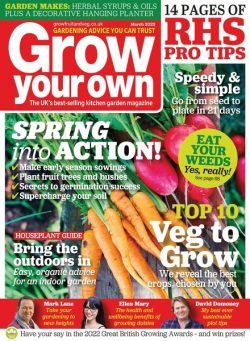 Grow Your Own – March 2022