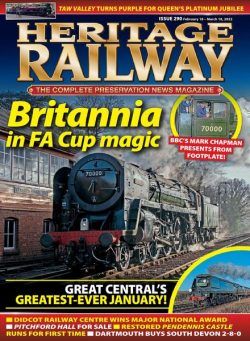 Heritage Railway – February 18, 2022