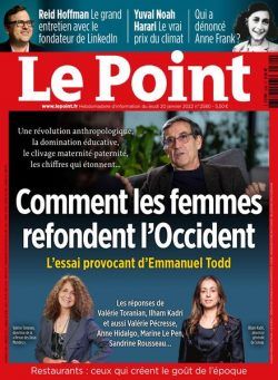 Le Point – 20 janvier 2022