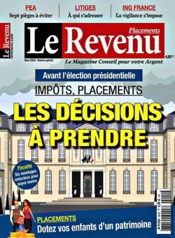 Le Revenu Placements – Mars 2022