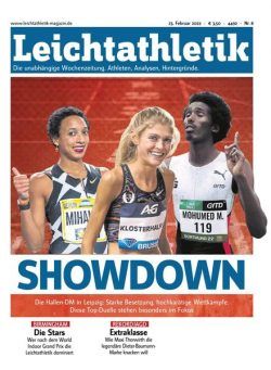 Leichtathletik – 22 Februar 2022