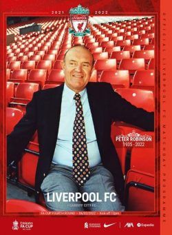 Liverpool FC Programmes – vs Cardiff City FAC – 6 February 2022