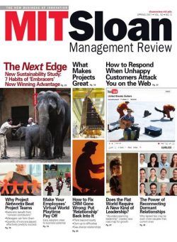 MIT Sloan Management Review – Spring 2011