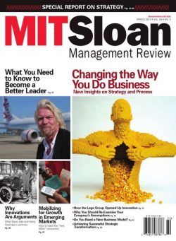 MIT Sloan Management Review – Spring 2012