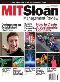 MIT Sloan Management Review – Summer 2012