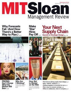 MIT Sloan Management Review – Winter 2010