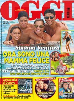 Oggi – 30 agosto 2018