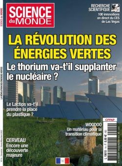 Science du Monde – Fevrier-Avril 2022