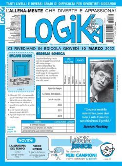 Settimana Logika – 10 febbraio 2022