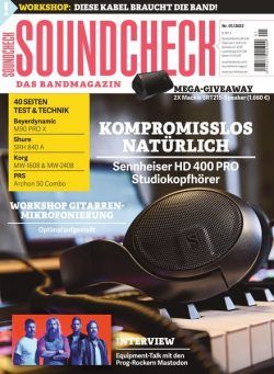 SOUNDCHECK – 31 Januar 2022