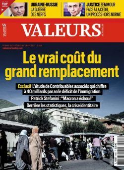 Valeurs Actuelles – 24 fevrier 2022