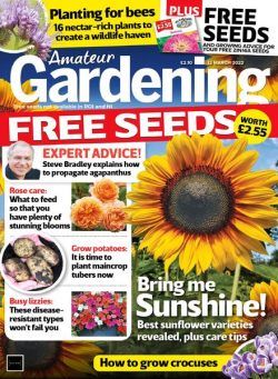 Amateur Gardening – 12 March 2022