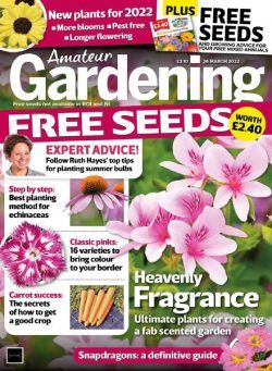 Amateur Gardening – 26 March 2022