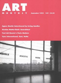 Art Monthly – September 1993