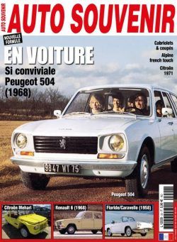 Auto Souvenir – Avril-Juin 2022