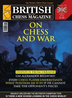 British Chess Magazine – March 2022