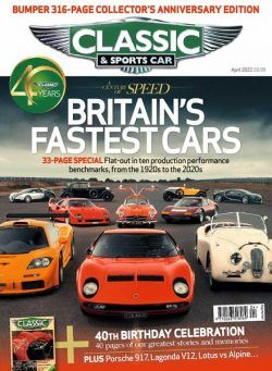 Classic & Sports Car UK – April 2022