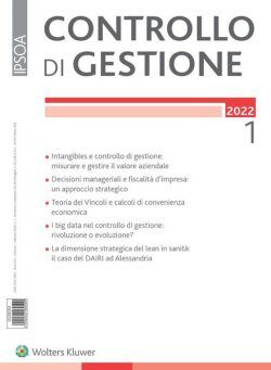 Controllo di gestione – Gennaio 2022