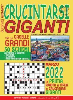 Crucintarsi Giganti – marzo 2022