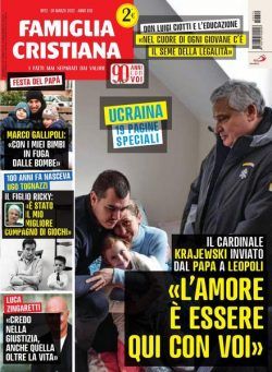 Famiglia Cristiana – 20 Marzo 2022