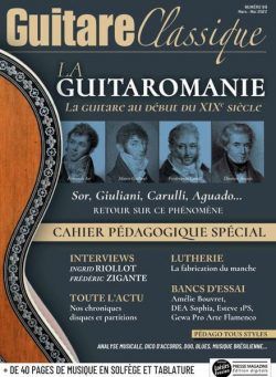 Guitare Classique – Mars-Mai 2022