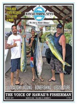 Hawaii Fishing News – March 2022