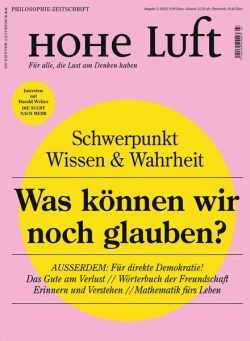 Hohe Luft – Nr 3 2022