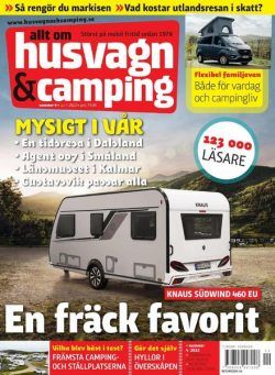 Husvagn & Camping – april 2022