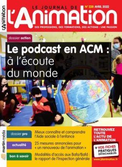 Le Journal de l’Animation – Avril 2022