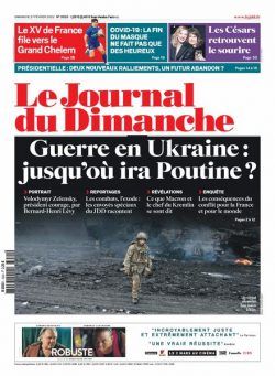 Le Journal du Dimanche – 27 fevrier 2022