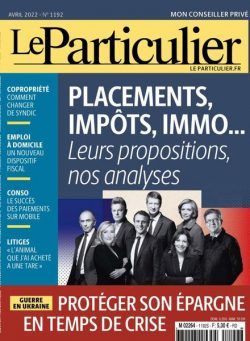 Le Particulier – Avril 2022