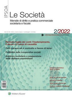 Le Societa – Febbraio 2022