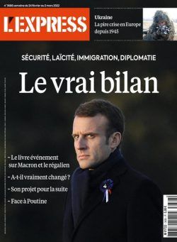 L’Express – 24 fevrier 2022