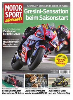 MOTORSPORT aktuell – 09 Marz 2022