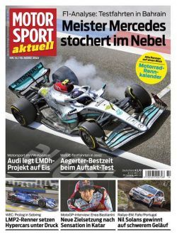 MOTORSPORT aktuell – 16 Marz 2022