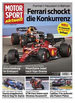 MOTORSPORT aktuell – 23 Marz 2022