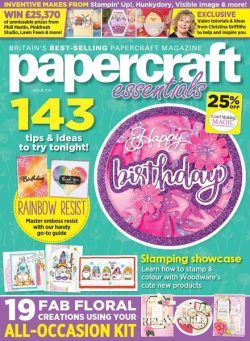 Papercraft Essentials – Issue 210 – March 2022