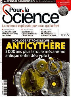 Pour la Science – Mars 2022