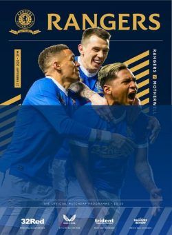 Rangers Football Club Matchday Programme – Rangers v Motherwell – 27 February 2022