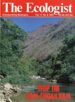 Resurgence & Ecologist – Ecologist Vol 17 N 6 – November-December 1987