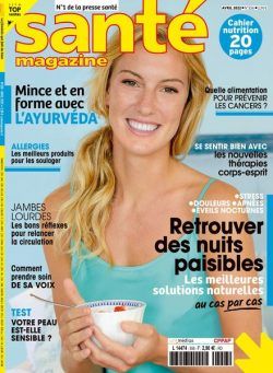 Sante Magazine – Avril 2022