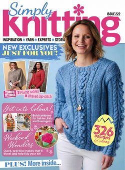 Simply Knitting – April 2022