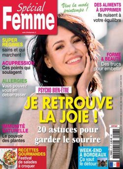 Special Femme – Mars-Mai 2022