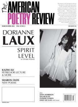 The American Poetry Review – March-April 2022