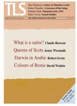 The Times Literary Supplement – 7 March 2014