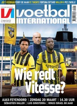 Voetbal International – 16 maart 2022