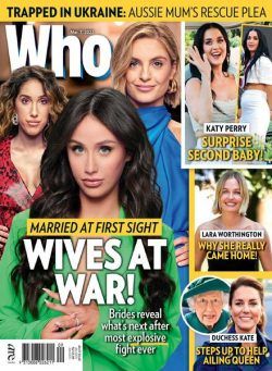 Who – March 07 2022