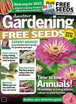 Amateur Gardening – 02 April 2022