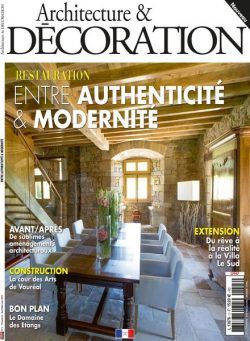 Architecture & Decoration – Avril-Juin 2022