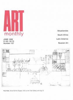 Art Monthly – June 1989